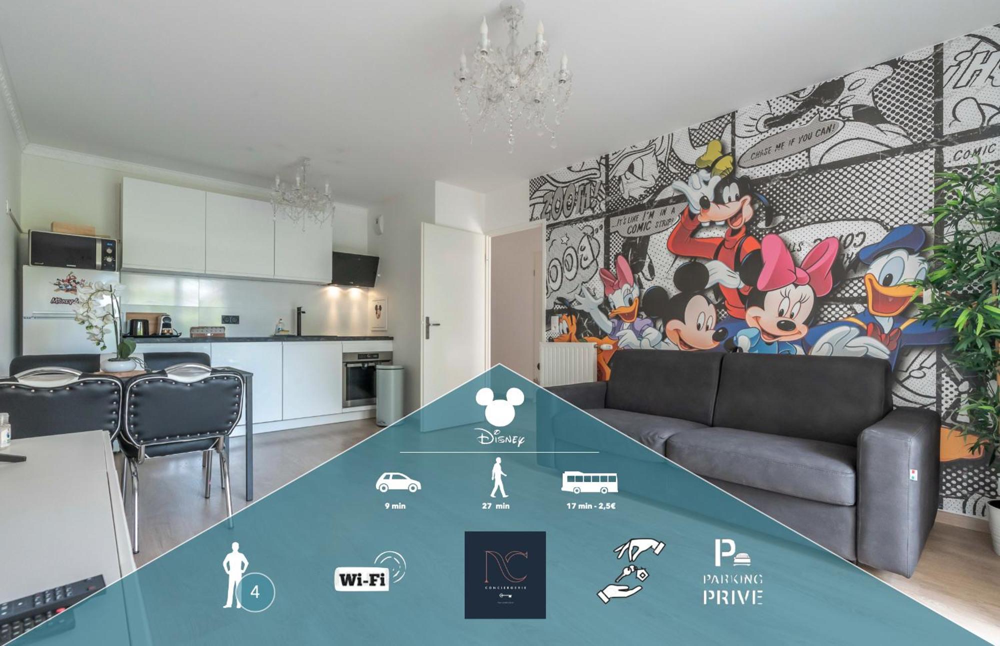 Disneyland-Paris 4Pers,Wifi, Parking Шеси Екстериор снимка